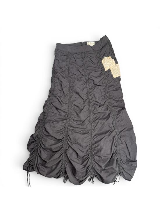 Riley Dresses & Skirts - Riley Black Ruched Nylon Parachute Skirt Size S (3-5)